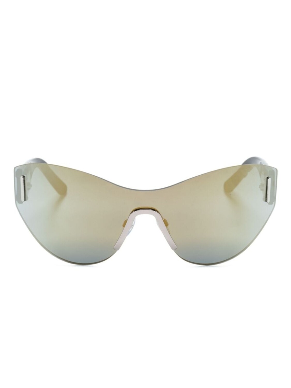 

Marc Jacobs Eyewear солнцезащитные очки-маска, черный