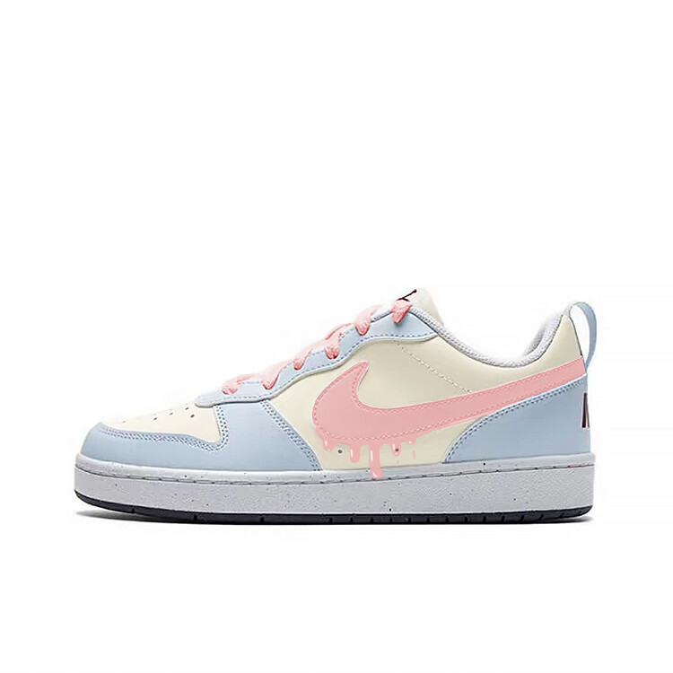 

Кроссовки Nike Court Borough Kids' Skateboarding Shoes Grade School, розовый