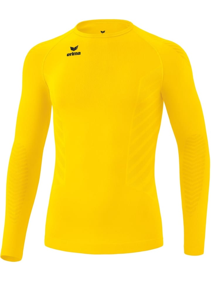 

Лонгслив Athletic Longsleeve erima, желтый