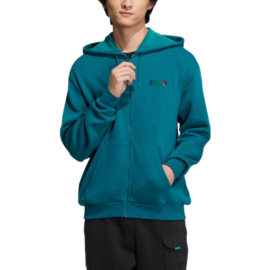 Худи adidas Vbe Hoodies 4 'Teal' — фото 2