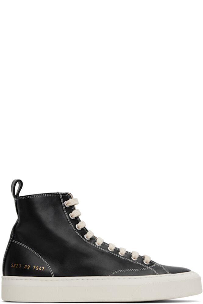 

Черные высокие кеды Tournament Common Projects