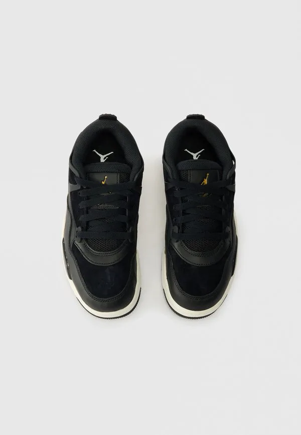 Кроссовки air jordan 4 унисекс с высоким верхом Jordan, Black/Gold-Coloured/Sail — фото 4