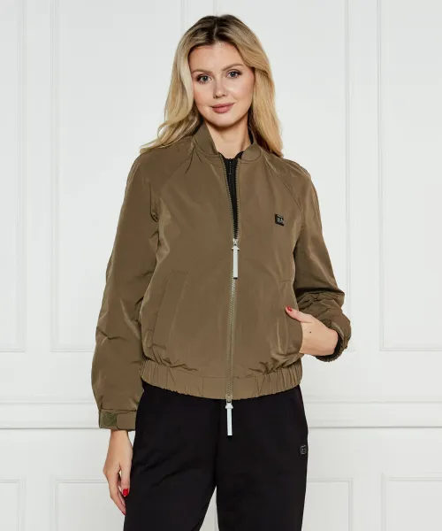 

Бомбер Regular fit Armani Exchange, коричневый