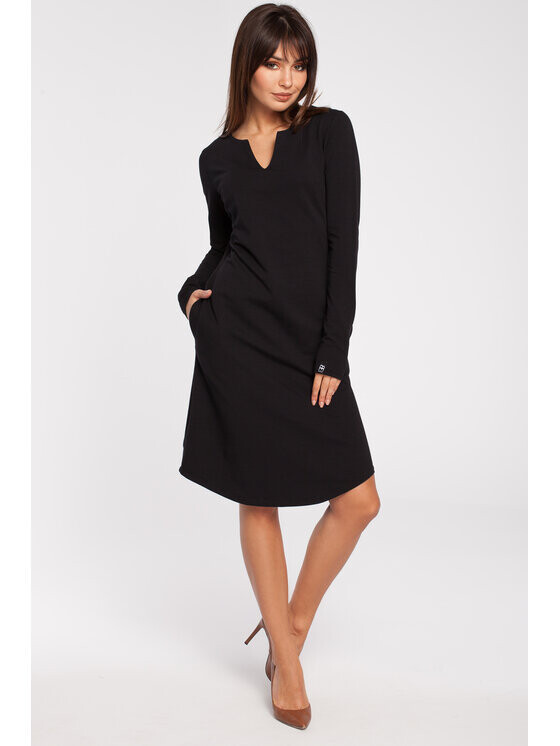 

Дневное платье regular fit Bewear, черный