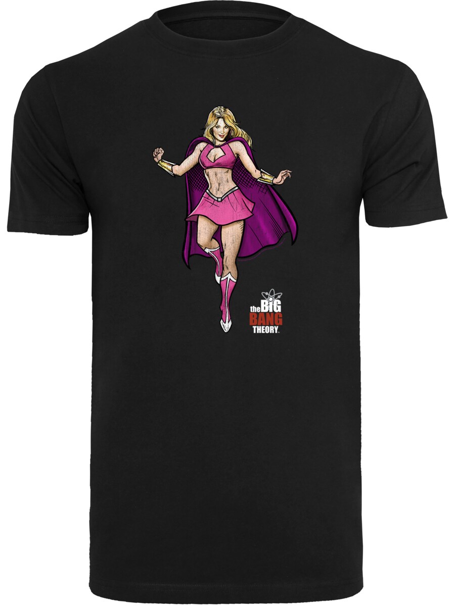 

Рубашка F4NT4STIC Big Bang Theory TV Serie Penny Superhero, черный