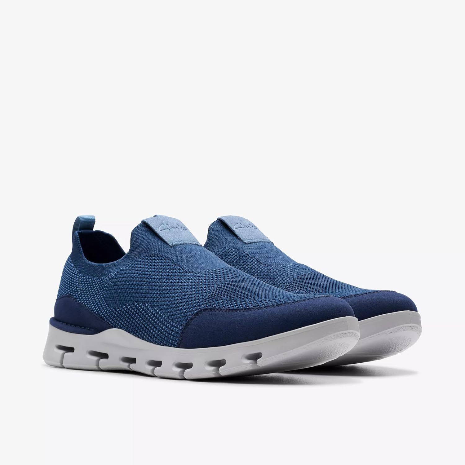 Мужские кроссовки Clarks Nature X Ease, Navy Textile — фото 4