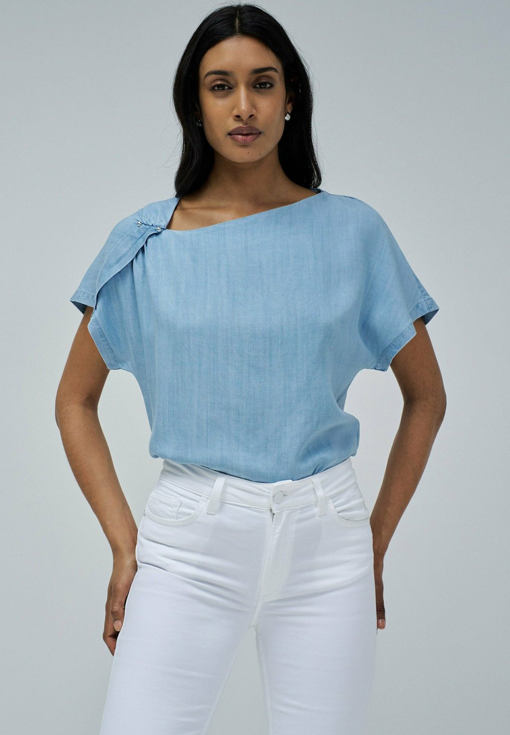 

Блуза REGULAR Salsa Jeans, синий
