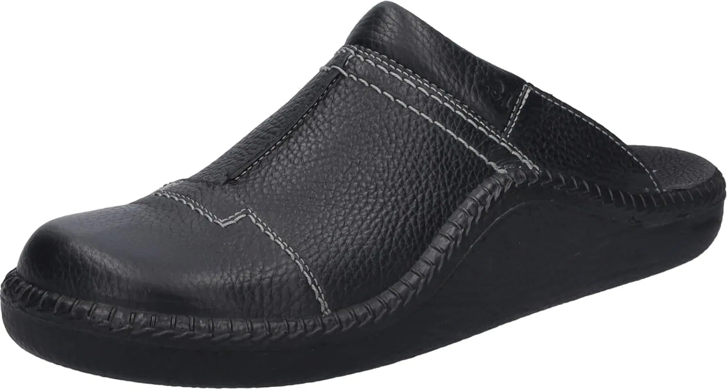 Мужские тапочки Josef Seibel Monaco H 13, ширина H (широкая), Black