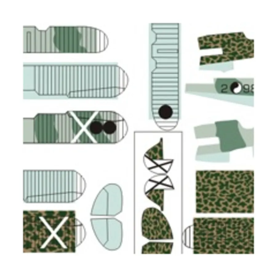

Набор наклеек Heinkel HE-51 (1:144), Decals - Spanish Civil War (Reviresco)