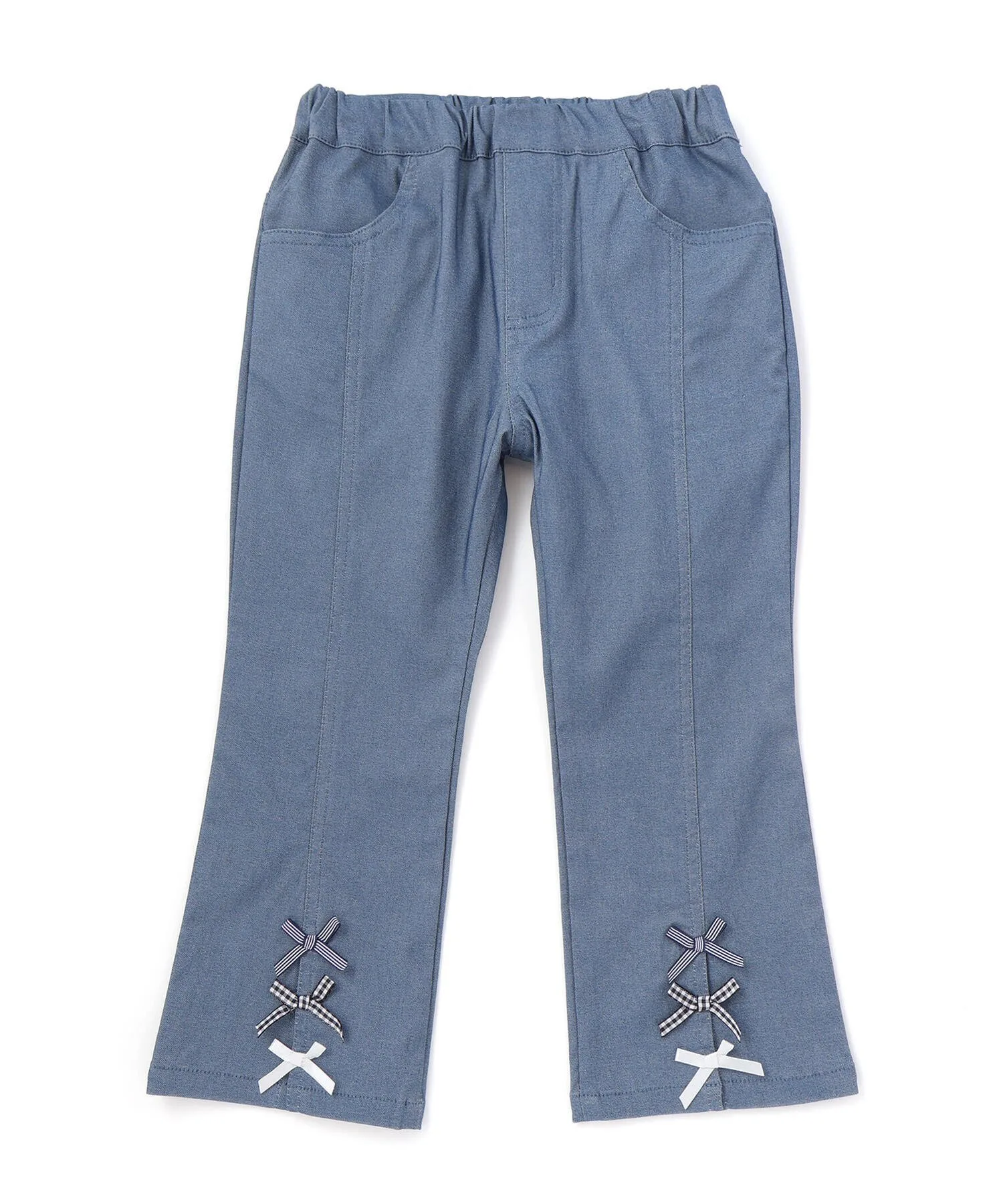 Брюки из эластичной саржи с ленточным краем (80–130 см) SLAP SLIP, Navy — фото 3
