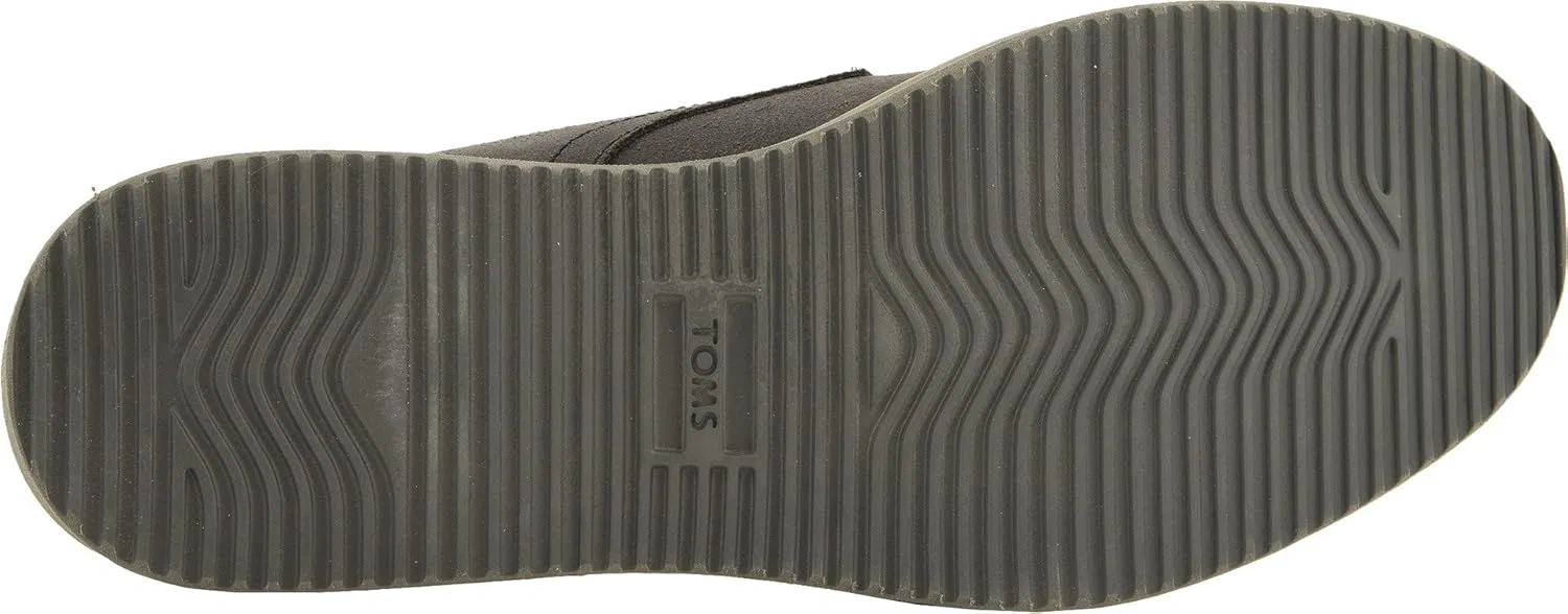 Мужские туфли TOMS Porter черного цвета без шнурков — фото 3