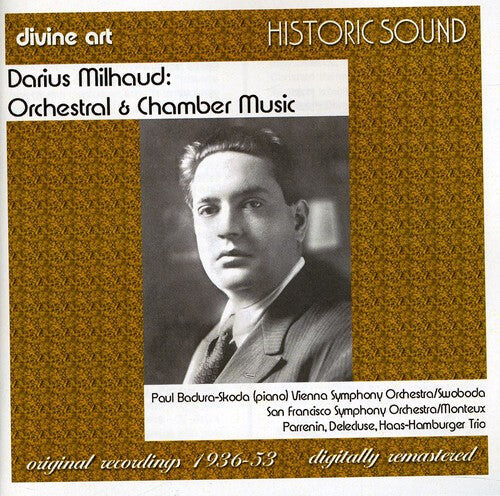 

CD диск Milhaud / Badura-Skada / Vienna Sym Orch: Orchestral & Chamber Music