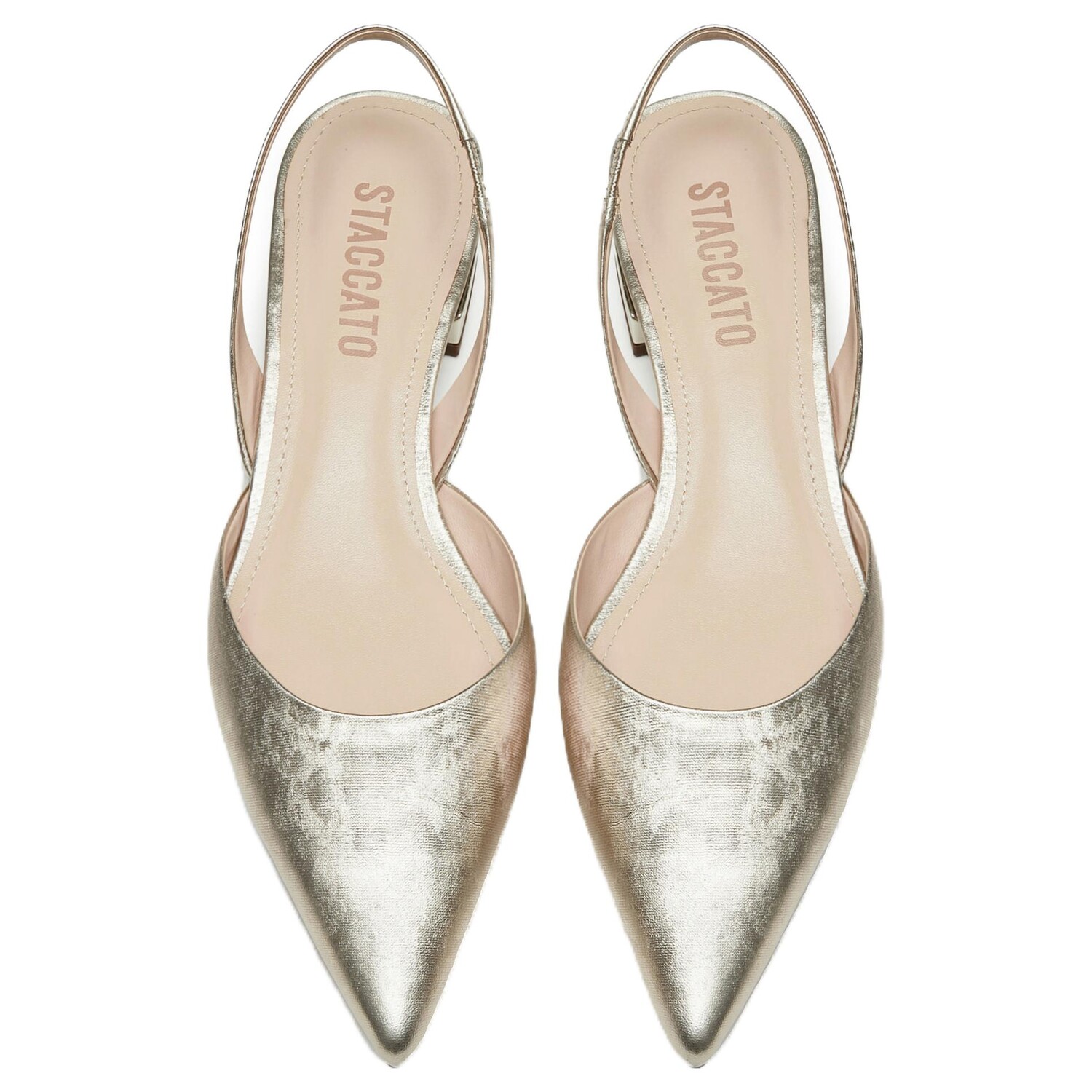 Туфли женские повседневные Women's Casual Shoes Women's Staccato, цвет Moonlight Silver — фото 3