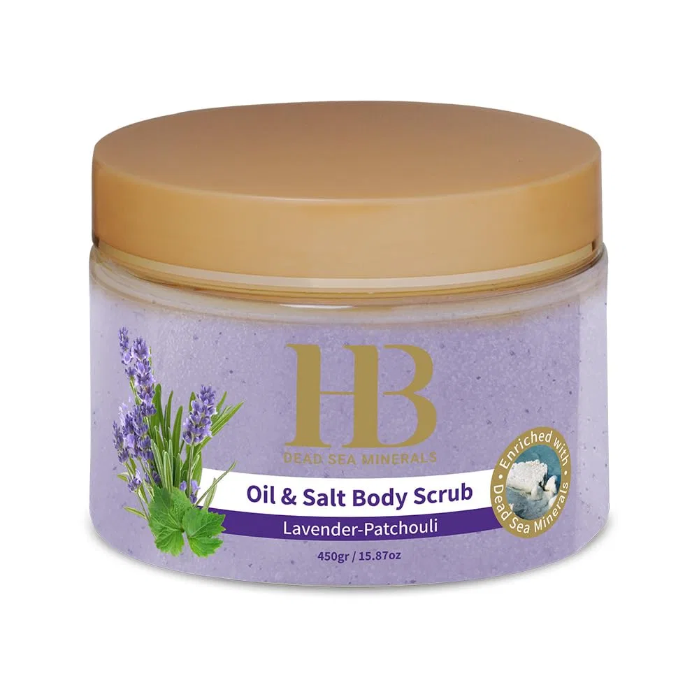Ароматический пилинг для тела Health & Beauty Dead Sea Minerals с лавандой H & B Health & Beauty Dead Sea Minerals