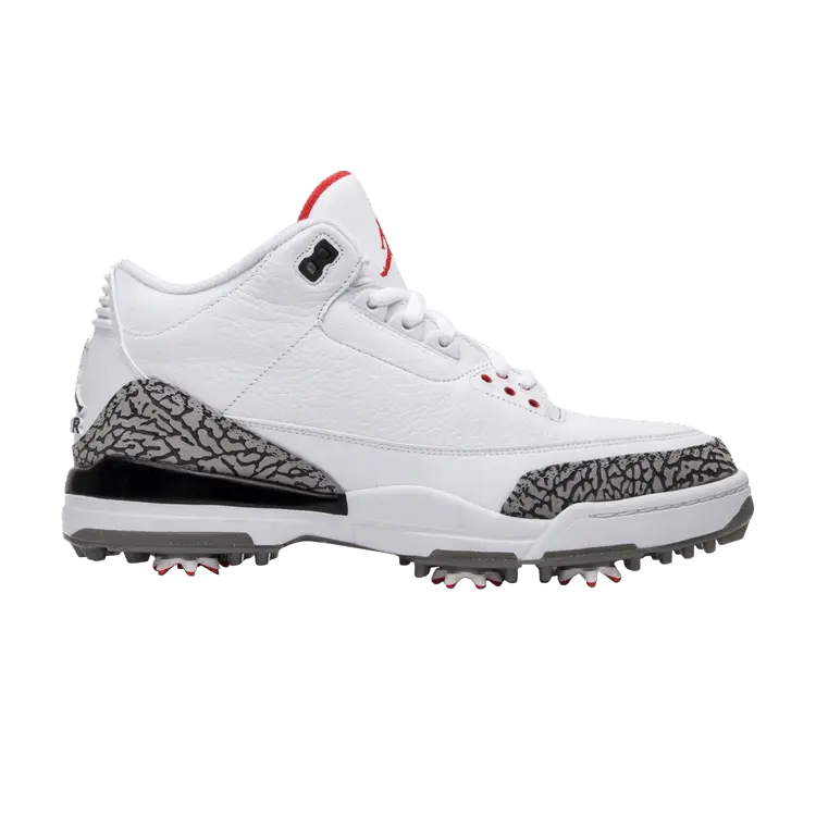 

Кроссовки Air Jordan 3 Golf, White Cement Sample