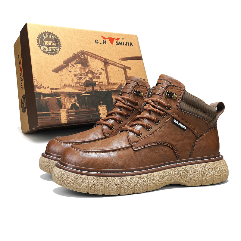 

Ботинки Martin 4,5 см мужские G.N.SHIJIA, Black