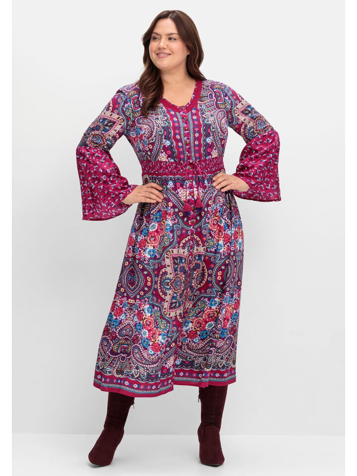 

Длинное платье sheego by Joe Browns Maxi, цвет pink bedruckt