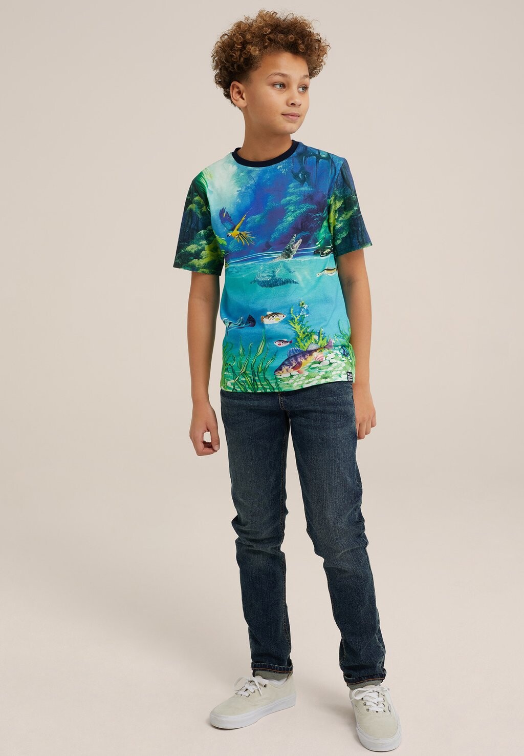 

Футболка с принтом WE Fashion, цвет multi coloured