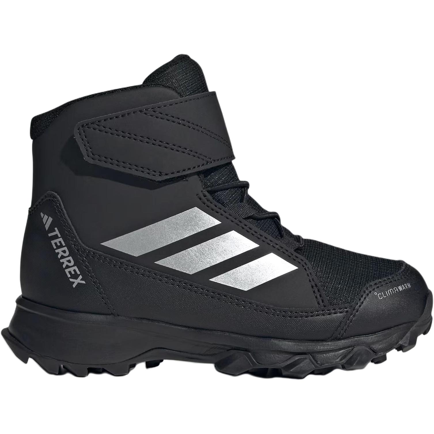 Adidas Тerrex Snow CF высокие детские туристические ботинки black — фото 3