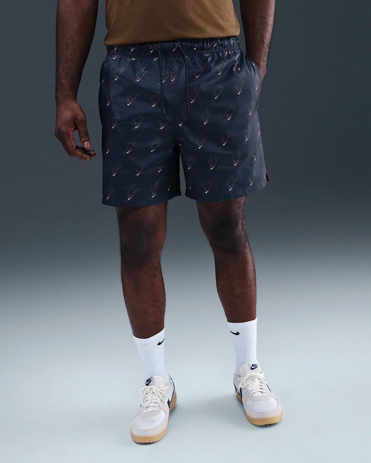 Мужские шорты Nike Club Flow, Thunder Blue — фото 2