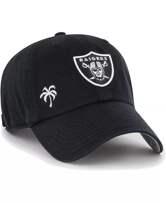 

Женская черная кепка Las Vegas Raiders Confetti Icon Clean Up Adjustable '47 Brand