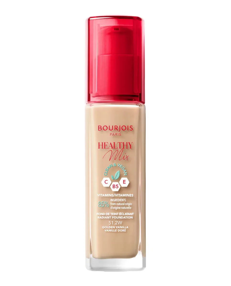 Тональная основа Healthy Mix Clean & Vegan Bourjois, 512 - Golden Vanilla