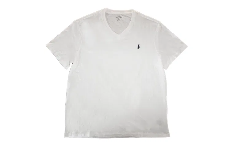 Футболка поло с логотипом Polo Ralph Lauren белая