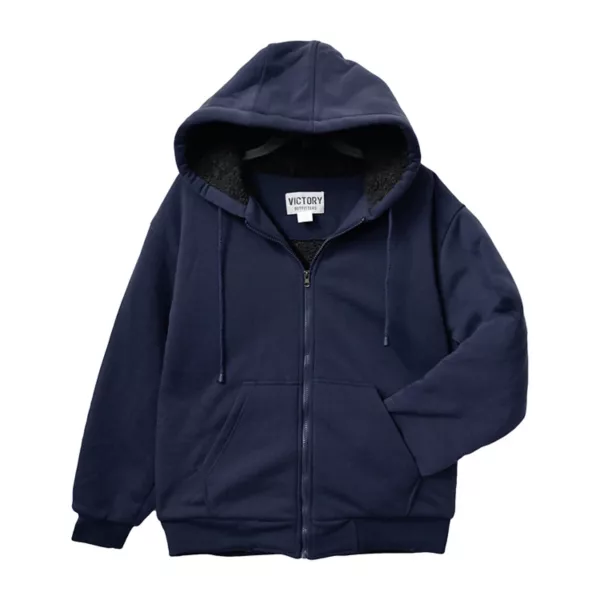 

Мужская толстовка с капюшоном из толстой толстовки из шерпы Victory Outfitters, синий