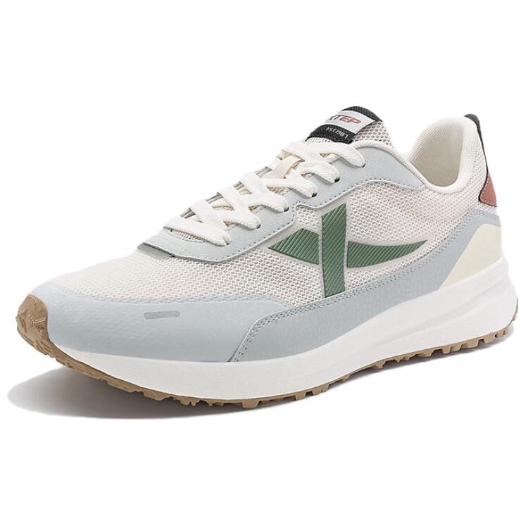 Кроссовки XTEP Lifestyle Shoes Men Low-top White/Gray/Green, белый/серый/зеленый — фото 2