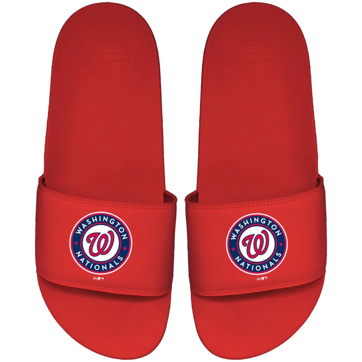 

Мужские шлепанцы ISlide Red Washington Nationals Primary Motto