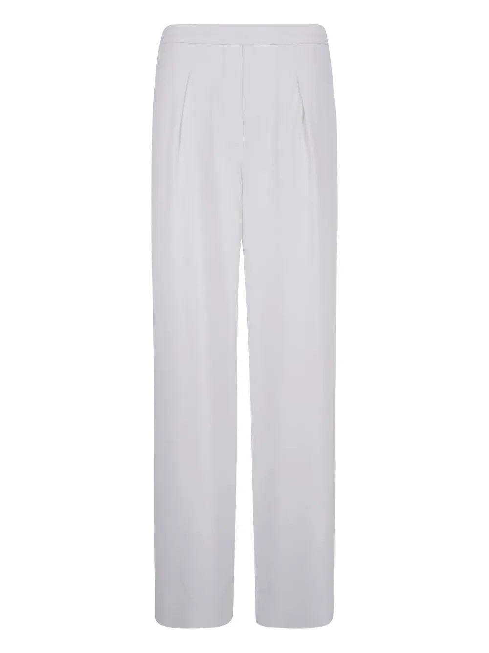 

Прямые брюки со складками спереди EMPORIO ARMANI, нейтральный