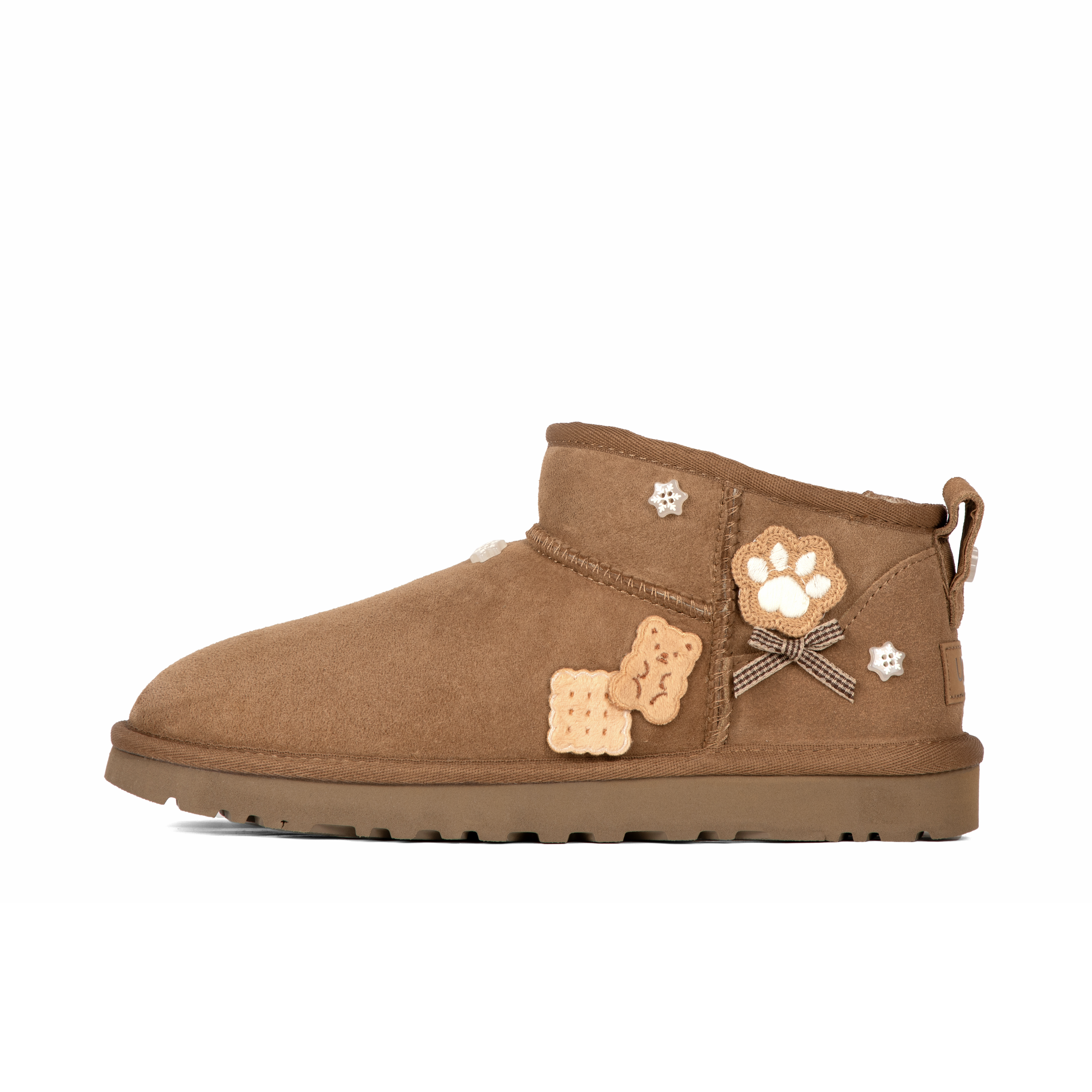 Ботинки короткие UGG Classic Ultra Mini, коричневый