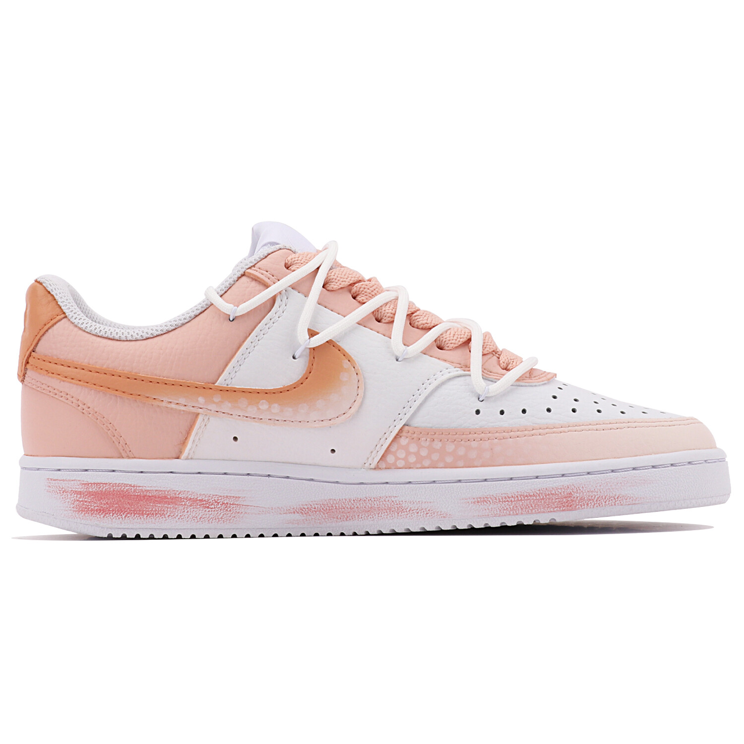 

Кроссовки Nike Court Vision 1 Skateboarding Shoes Women's Low-top Pink/white, белый