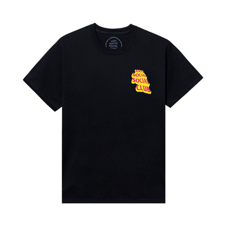 

Футболка Anti Social Social Club Low Heat Tee 'Black', черный