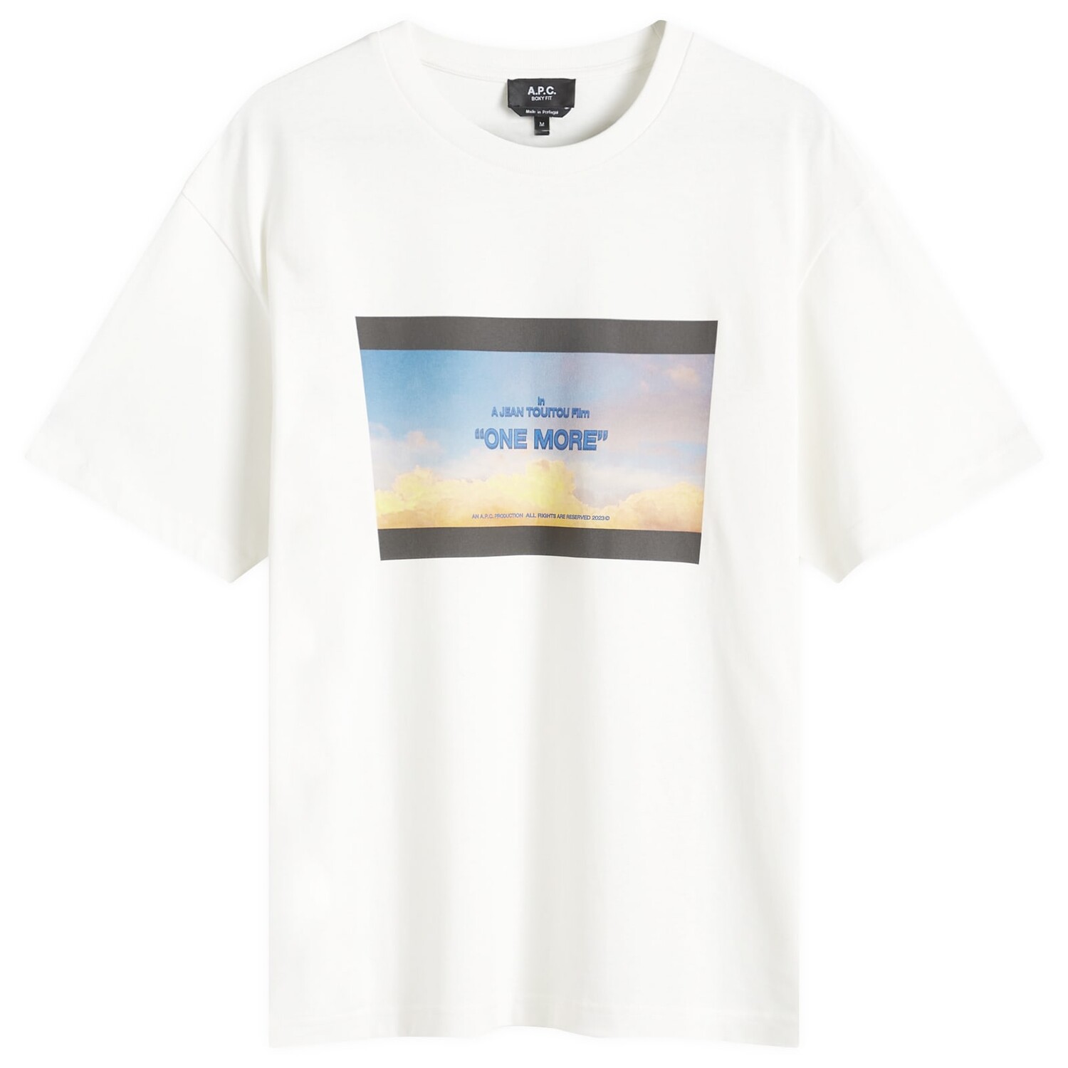 

Футболка A.P.C. Leo T-Shirt, белый
