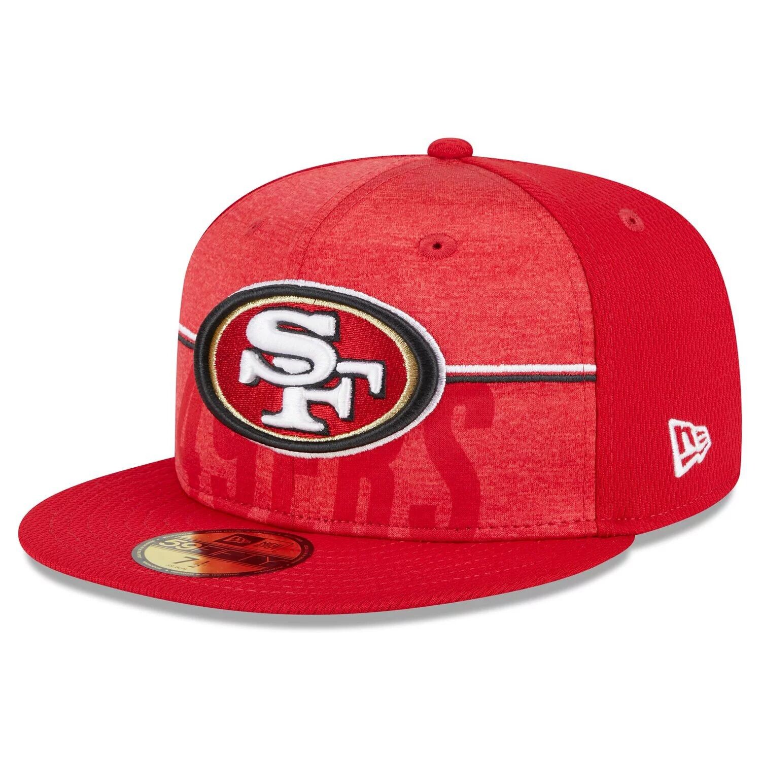 

Мужская облегающая шляпа New Era Scarlet San Francisco 49ers 2023 NFL Training Camp 59FIFTY