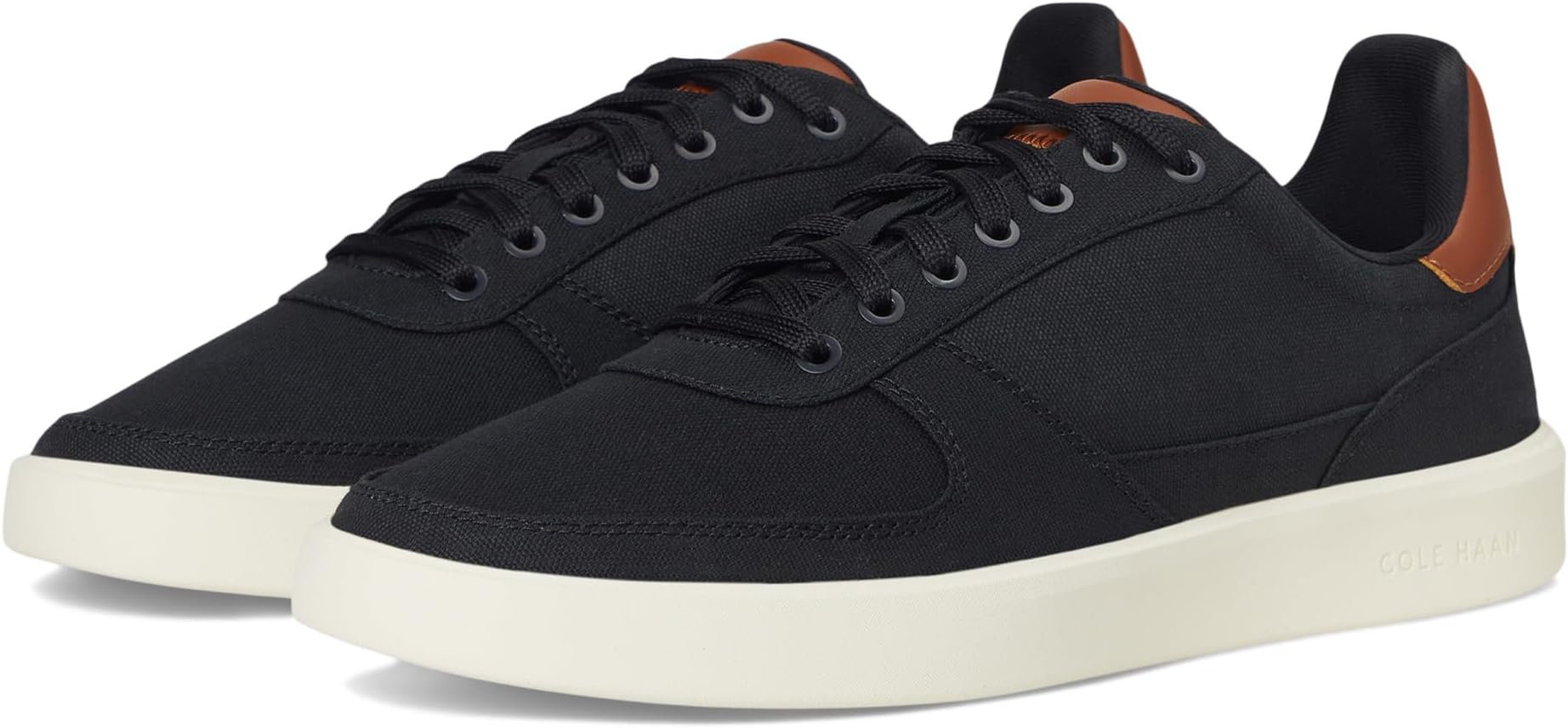 

Кроссовки Cole Haan Grand Crosscourt Daily Turf, цвет Black/British Tan/Ivory