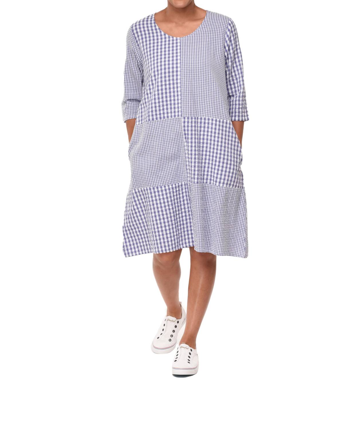 

Платье Jada в клетку Peri Tulip Clothing, Peri Checks