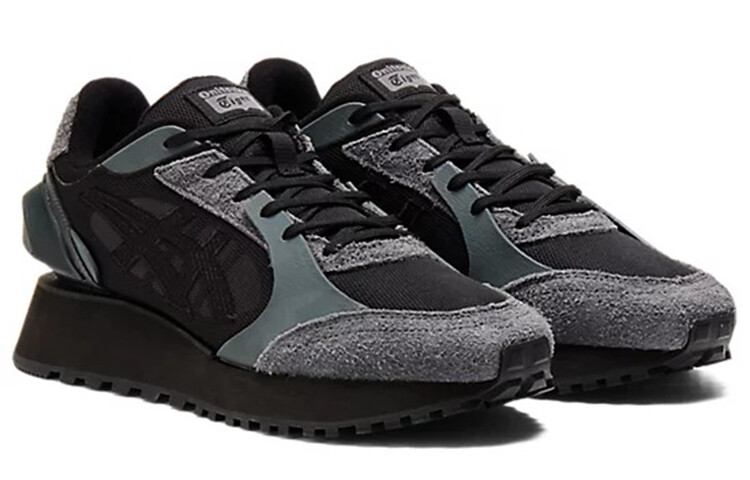 Кроссовки мужские Moage Running Shoes Low-top Black/Grey Onitsuka Tiger — фото 3