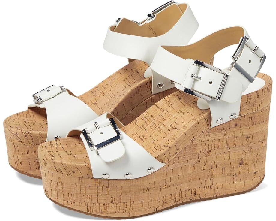 Туфли MICHAEL Michael Kors Colby Wedge, цвет Optic White