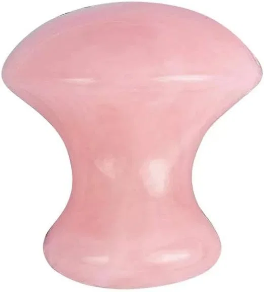 Массажный роллер из розового кварца Mushroom Shape 60mm Stonestory