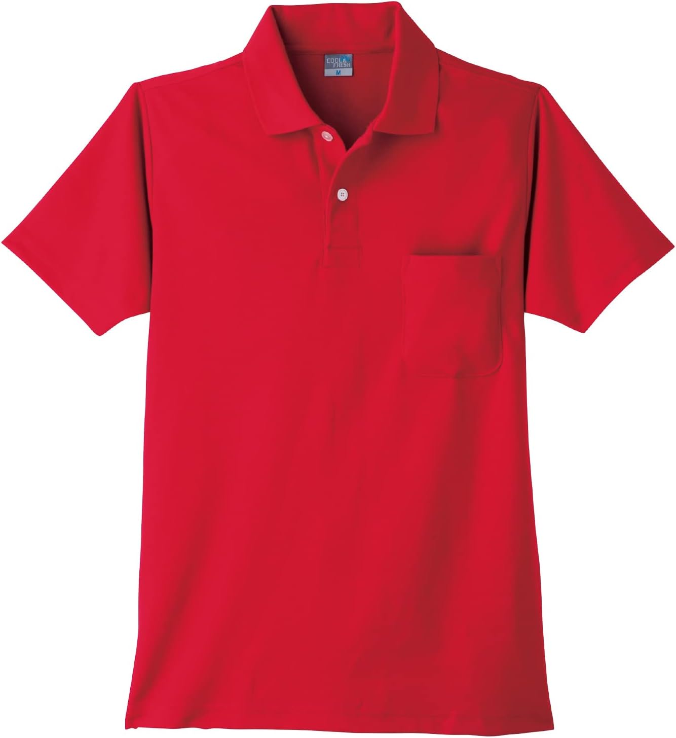

Сухая рубашка поло с короткими рукавами Oguraya, красный