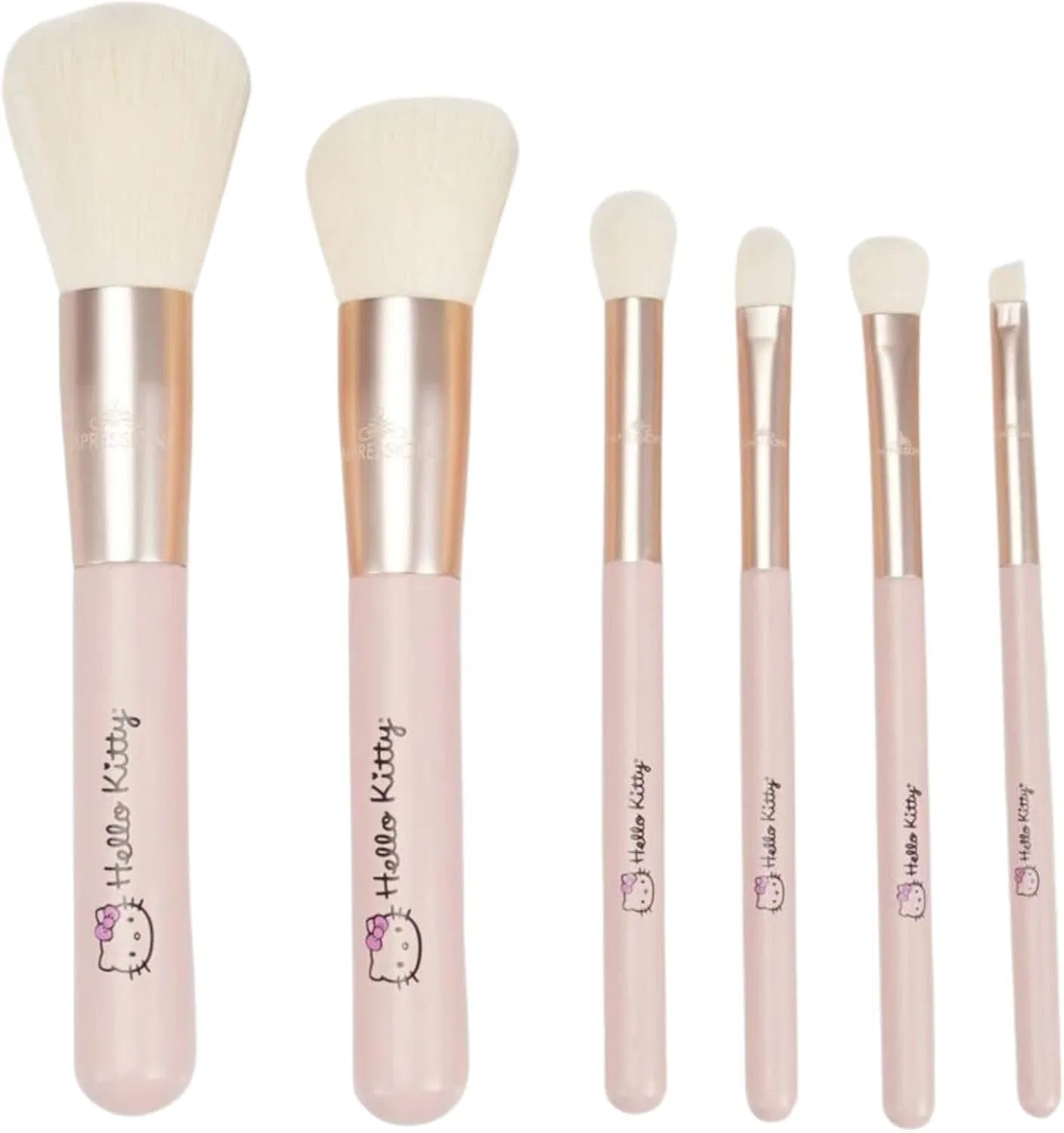 Набор кистей для макияжа Hello Kitty IMPRESSIONS VANITY · COMPANY 6 шт розовый
