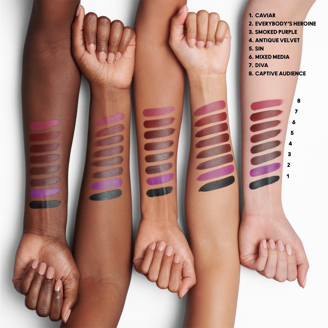 Помада для губ m·a·cximal silky matte Mac, 93 - everybodys heroine, вес 3.5 гр. — фото 4