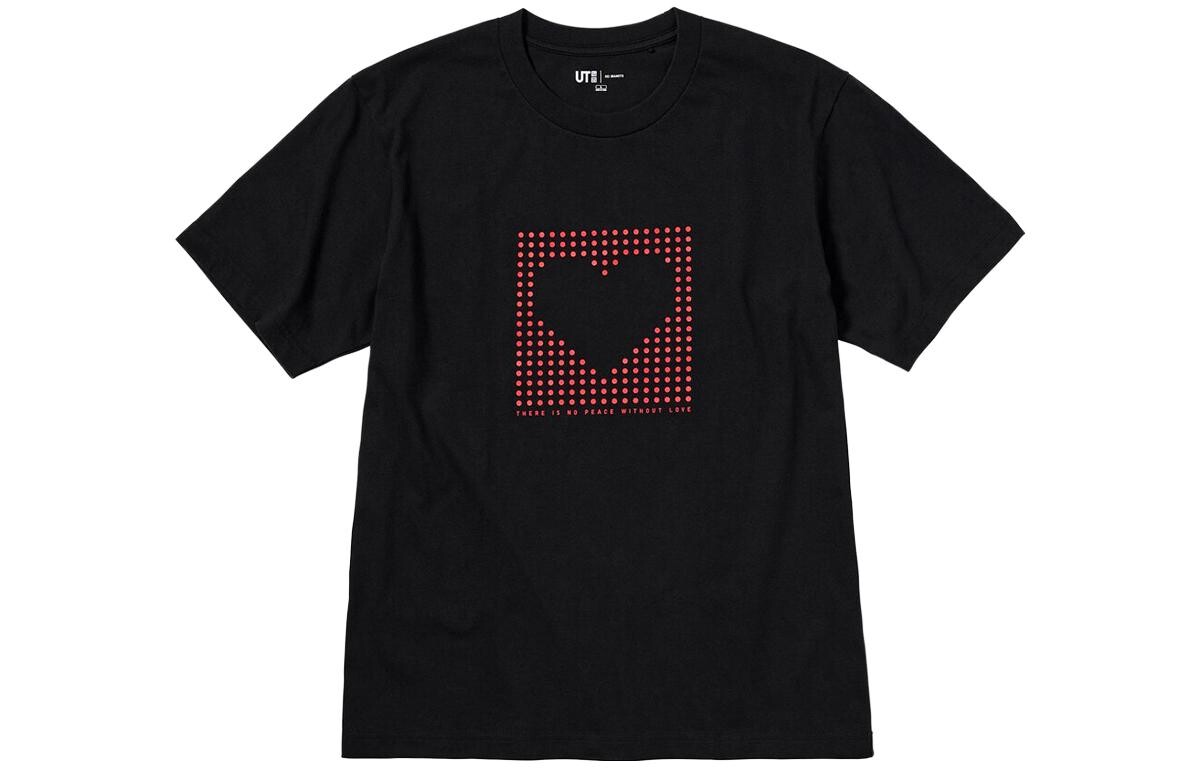 

UNIQLO Футболка унисекс, цвет Black - 09