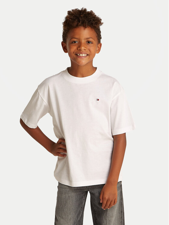 

Футболка обычного кроя Essential Archive KB0KB09646 D Tommy Hilfiger, белый