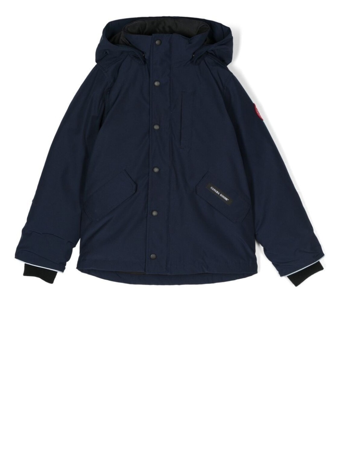 

Пуховик Logan с капюшоном Canada Goose Kids, синий