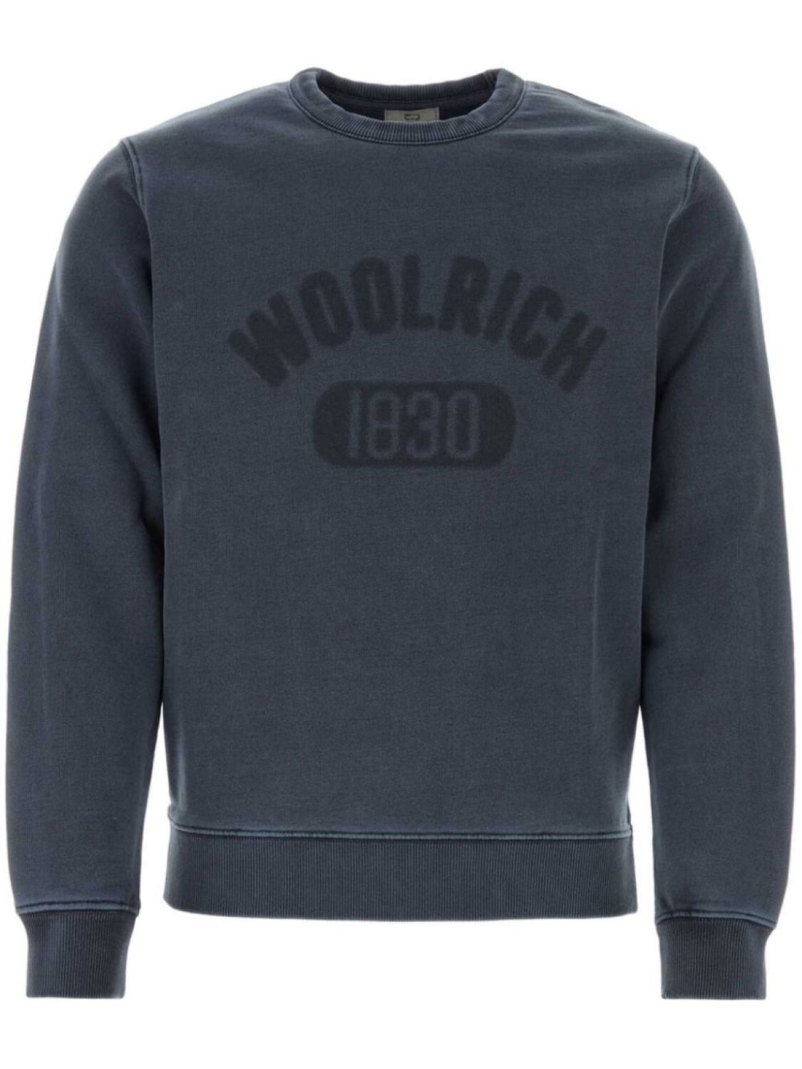 

Хлопковая толстовка с логотипом Woolrich, синий