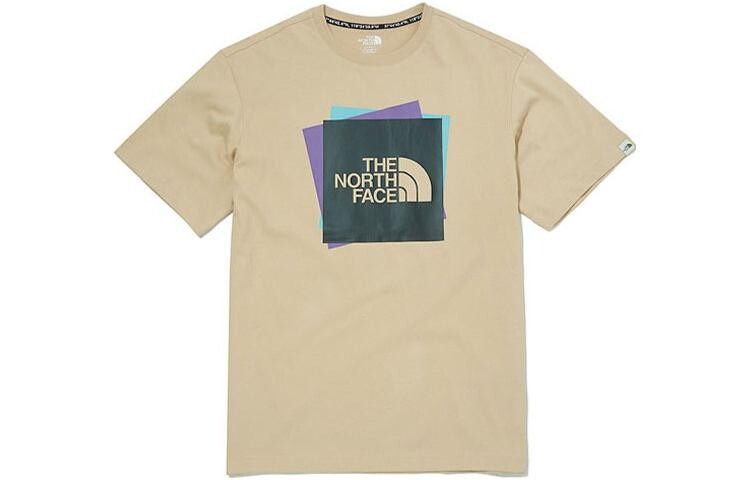 

Футболка унисекс хаки The North Face, хаки