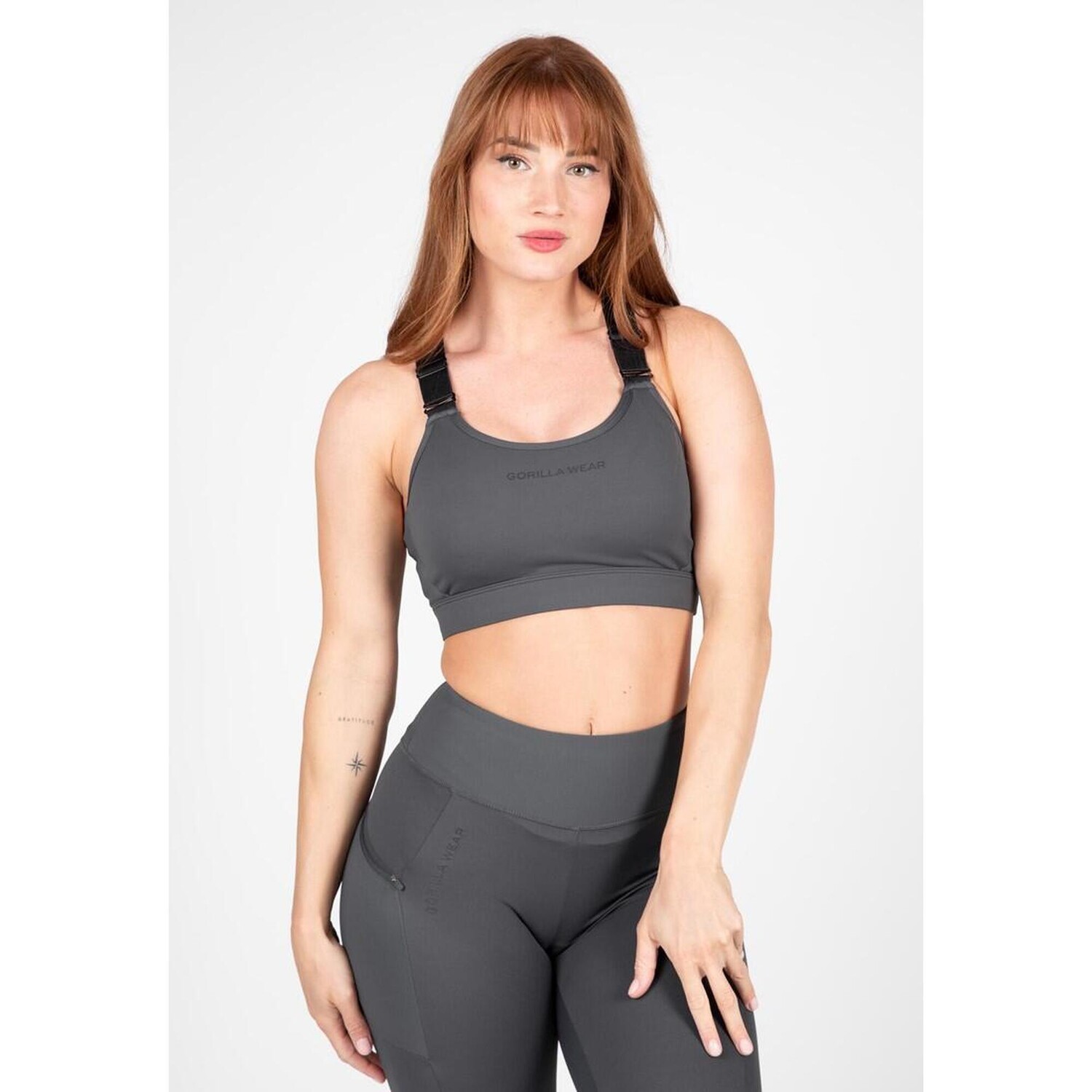 

Спортивный бюстгальтер Gorilla Wear, цвет grau/magnetgrau/grau
